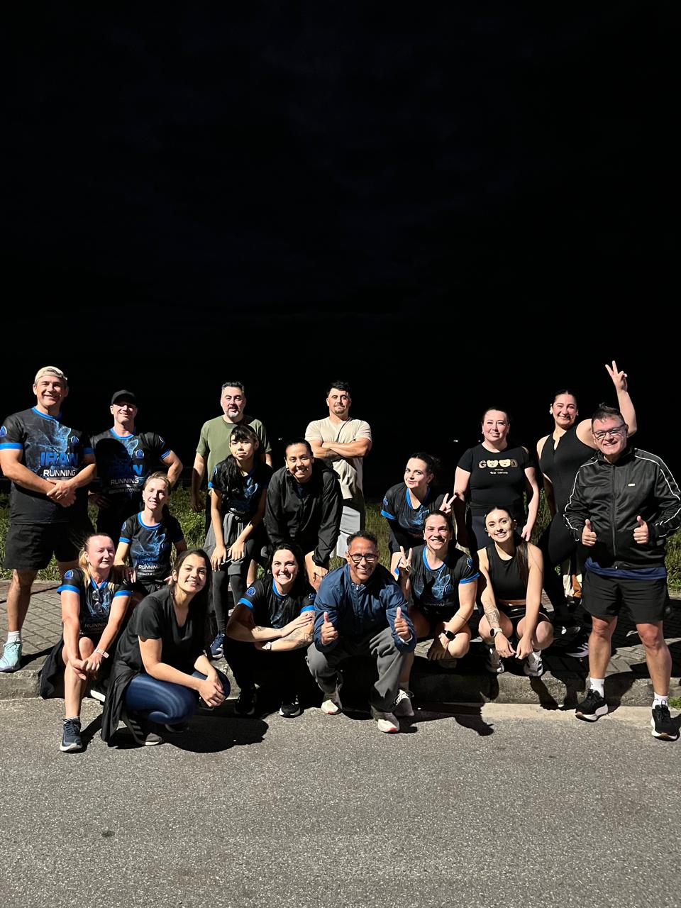 Registro da equipe Iran Running